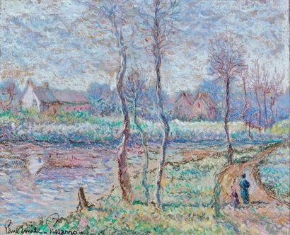 Paul Emile PISSARO (1884-1972)
PAYSAGE AVEC...