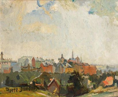 Pierre Jean DUMONT (1884-1936)
VUE D'UNE...