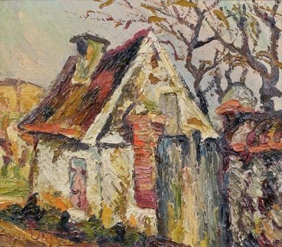 Pierre Jean DUMONT (1884-1936)
CHAUMIERE....