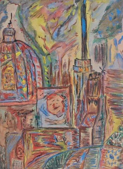 Jeanne KOSNICK KLOSS (1892-1966)
LA VILLE....