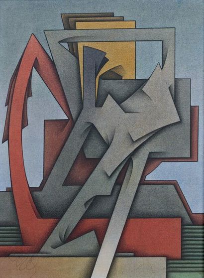 Joaquin FERRER (né en1929):
LE JOUR INVERSÉ,1980....