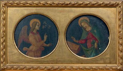 Ecole Italienne dans le goût de la Renaissance
L'ANNONCIATION....