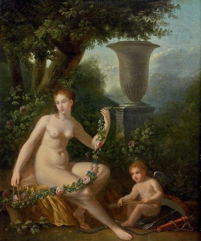 Atelier de Jacques-Antoine VALLIN (1760-1831)
FLORE...