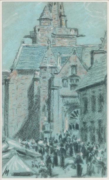 Maxime MAUFRA (1861-1918)
JOUR DE MARCHE...