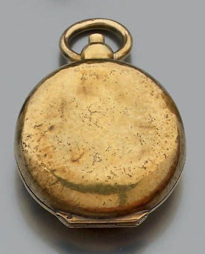 Porte-louis en alliage d'or 14k (585) uni....