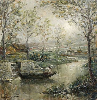 Louis Hilaire CARRAND (1821-1899)
PECHEUR...
