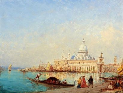 Félix ZIEM (1821-1911)
VENISE, LA SALUTE,...