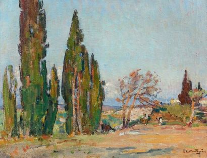 Agricol Louis MONTAGNÉ (1879-1960)
PAYSAGE...