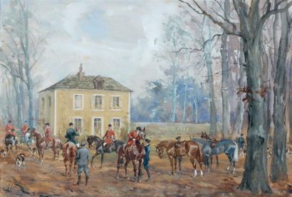 Baron Karl REILLE (1886-1974)
DEPART D'UNE...