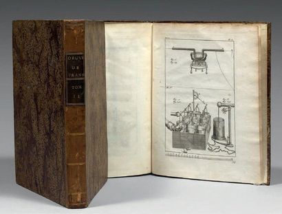 FRANKLIN Benjamin
Oeuvres. Paris 1773; 2...
