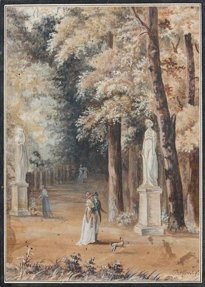 Louis GATBOIS (1770-1826)
Promenade dans...