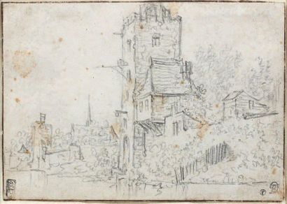 Attribué à Jan Van GOYEN (Leyde 1596-La Haye...