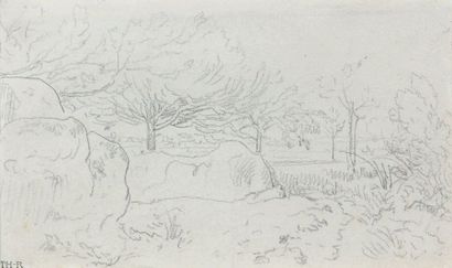 Théodore ROUSSEAU (1812-1867)
Paysage de...