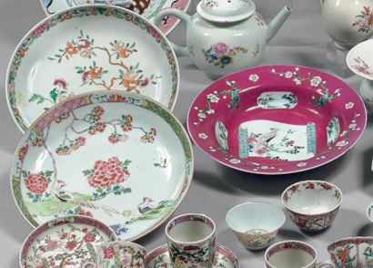 CHINE - Epoque QIANLONG (1736 - 1795)
Trois...