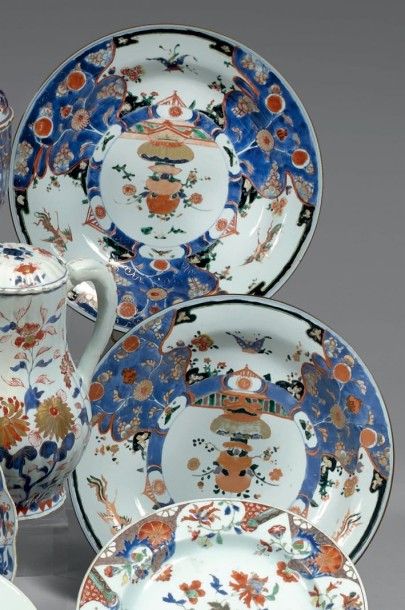 CHINE - EPOQUE KANGXI (1662 - 1722)
Paire...