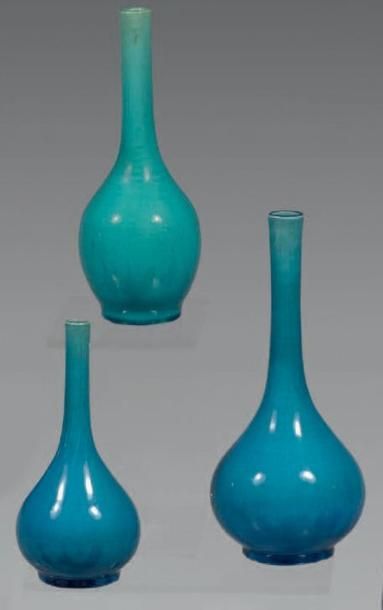 CHINE - EPOQUE KANGXI (1662 - 1722)
Trois...