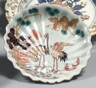 JAPON - XIXème siècle
Coupe polylobée en...