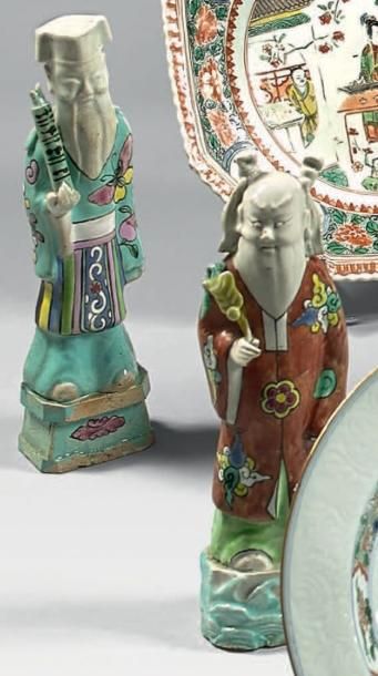 CHINE - Epoque JIAQING (1796 - 1820)
Deux...