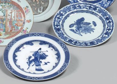 CHINE - Epoque QIANLONG (1736 - 1795)
Assiette...