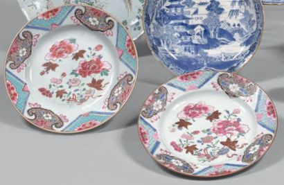 CHINE - Epoque YONGZHENG (1723 - 1735)
Paire...