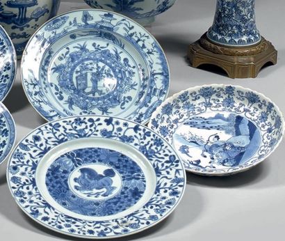CHINE - EPOQUE KANGXI (1662 - 1722)
Deux...