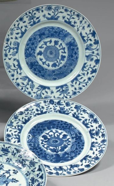 CHINE - EPOQUE KANGXI (1662 - 1722)
Paire...