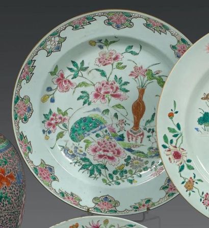 CHINE - Epoque QIANLONG (1736 - 1795)
Plat...
