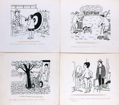 CHEN (XXème siècle) Maurice-Albert Chenechot...