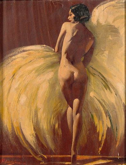 Marzio CHERUBINI (XIXème-XXème siècle).
DANSEUSE...