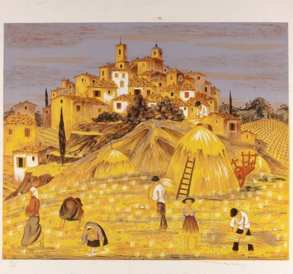 Max SAVY (1918-2010)
ÉTÉ D'OC. Lithographie...