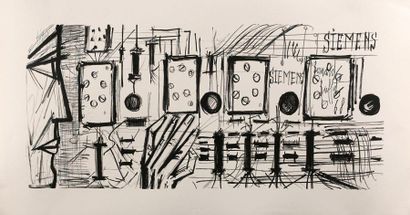 Bernard BUFFET (1928-1999)
USINE SIEMENS,...