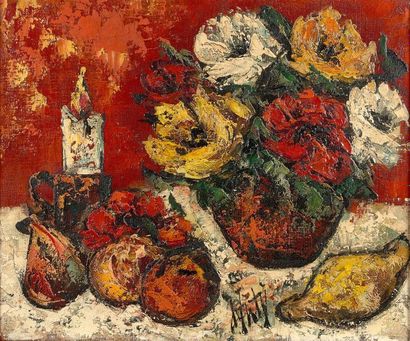 Henri d'ANTY (1910-1998)
NATURE MORTE. Huile...