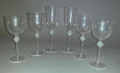 Marc LALIQUE (1900-1977)
Partie de service...