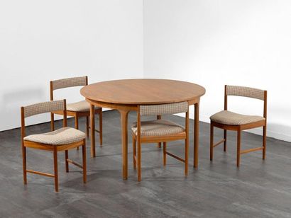 TRAVAIL SCANDINAVE dans le goût d'Hans HOLSEN
Mobilier...