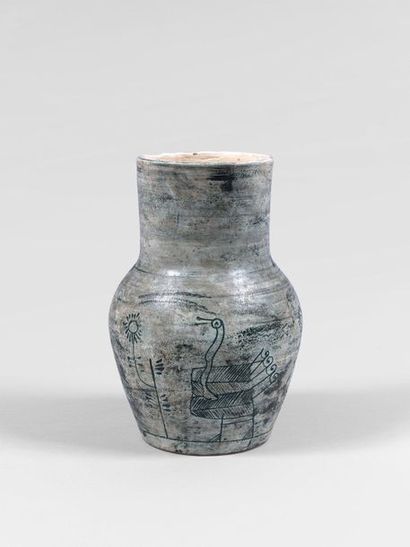 JACQUES BLIN (1920-1995)
Vase de forme balustre...