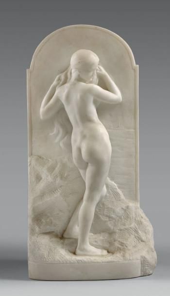 Alfred BOUCHER (1850-1934)
JEUNE FILLE AU...