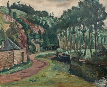 Emile-Othon FRIESZ (1879-1949)
PAYSAGE AU...