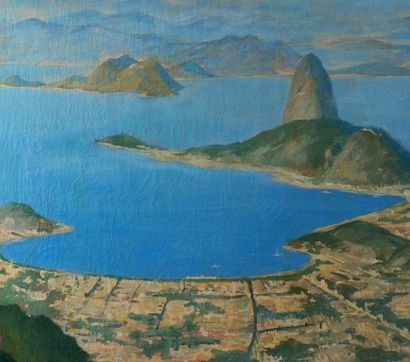 Hans NÖBAUER (1893-1971)
VUE DE RIO DE JANEIRO...