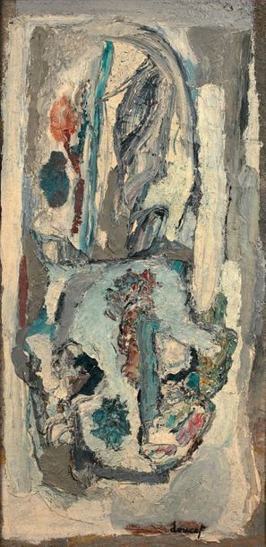 Jacques DOUCET (1924-1994)
SANS TITRE. Huile...