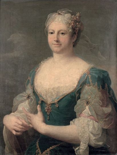 ECOLE FRANÇAISE DU DÉBUT DU XVIIIÈME SIÈCLE
PORTRAIT...