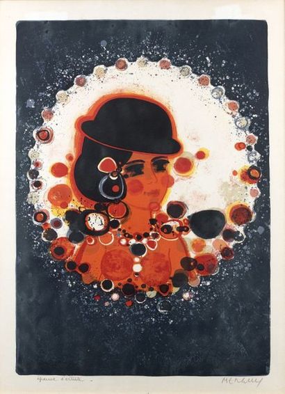 Frédéric MENGUY (1927-2007)

JEUNE FILLE...
