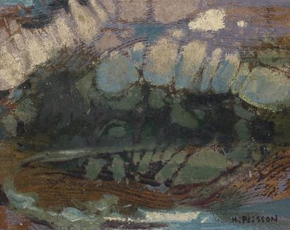 Henri PLISSON (1908-2002)

GROTTE, 1971.
Huile...