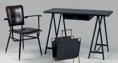 JACQUES ADNET (1900-1984)

Mobilier comprenant...