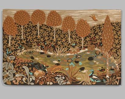 LALLEMENT, d'après
Etang.
Tapisserie mécanique...