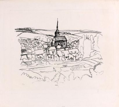 André DERAIN (1880-1954)

VILLAGE PRÈS DE...