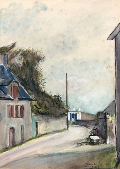 Paul BELMONDO (1898-1982)
RUELLE À PRIAC-SUR-MER,...
