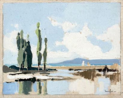 Lucien PERI (1880-1948)

PAYSAGES LACUSTRES...