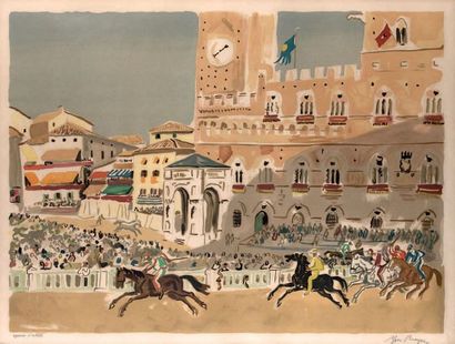 Yves BRAYER (1907-1990)

FÊTE DU PALIO À...