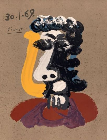 Pablo PICASSO (1881-1973) d'après

PORTRAIT...