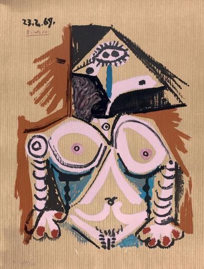 Pablo PICASSO (1881-1973) d'après

PORTRAIT...